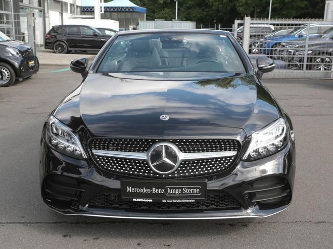 Mercedes Classe C 180 Cabriolet AMG Line Bleu Mtallise de 