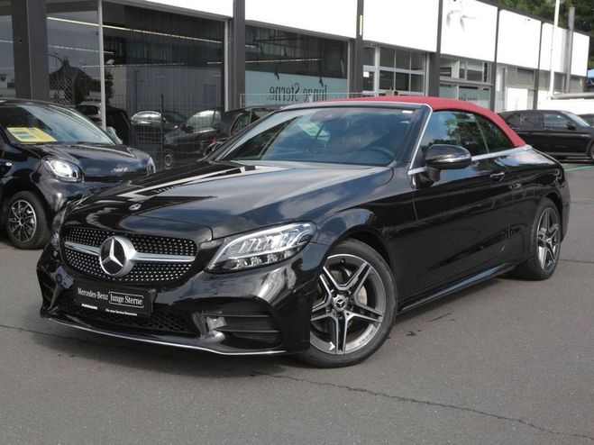 Mercedes Classe C 180 Cabriolet AMG Line Bleu Mtallise de 