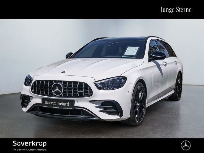 Mercedes Classe E 53 T AMG 4M NIGHT AIRMATIC Blanc de 