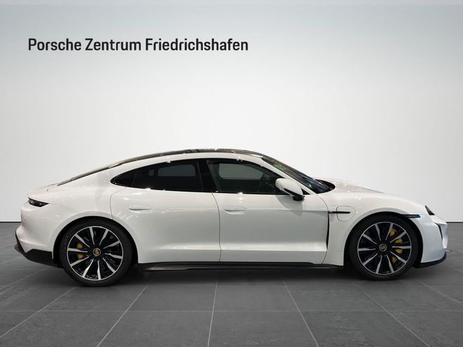 Porsche Taycan Turbo S BOSE Panoramadach Blanc Mtallise de 