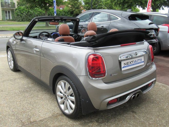 Mini Cabrio COOPER S 192CH EXQUISITE Melting Silver de 2016