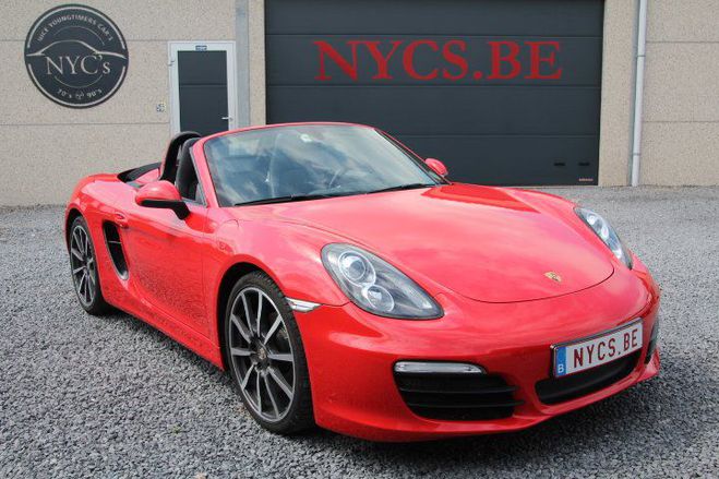 Porsche Boxster 981 Rouge de 2015