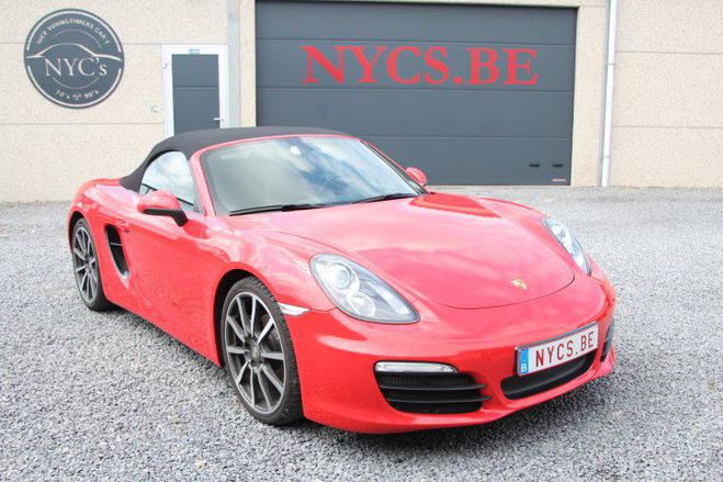 Porsche Boxster 981 Rouge de 2015