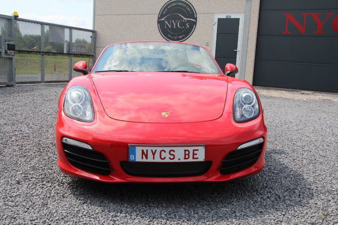 Porsche Boxster 981 Rouge de 2015