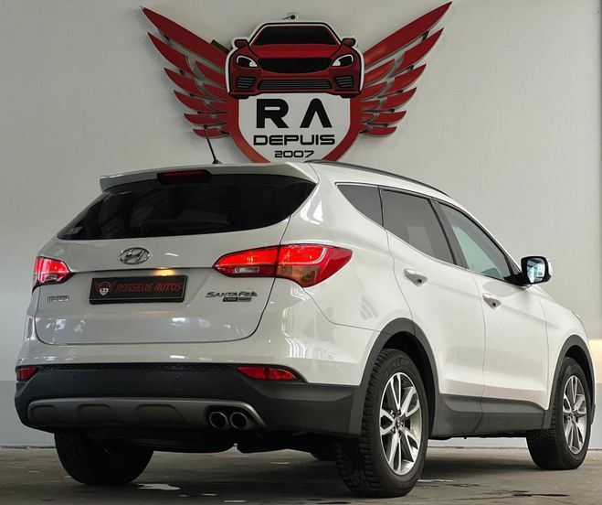 Hyundai Santa Fe 2.0 150CH CRDI Blanc Mtallis de 2016