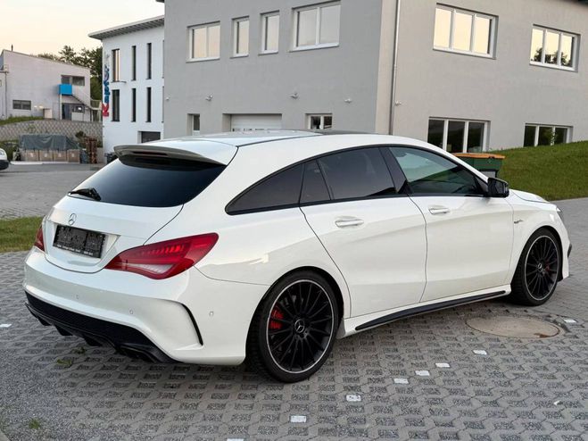 Mercedes Classe CLA ng Brake 45 AMG 381ch 4Matic Speedshift  BLANC METALLISEE de 2016