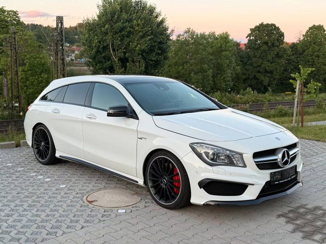 Mercedes Classe CLA ng Brake 45 AMG 381ch 4Matic Speedshift  BLANC METALLISEE de 2016