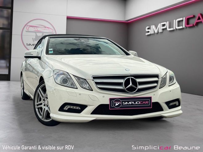 Mercedes Classe E COUPE 350 CDI BlueEfficiency Executive A Blanc de 2011