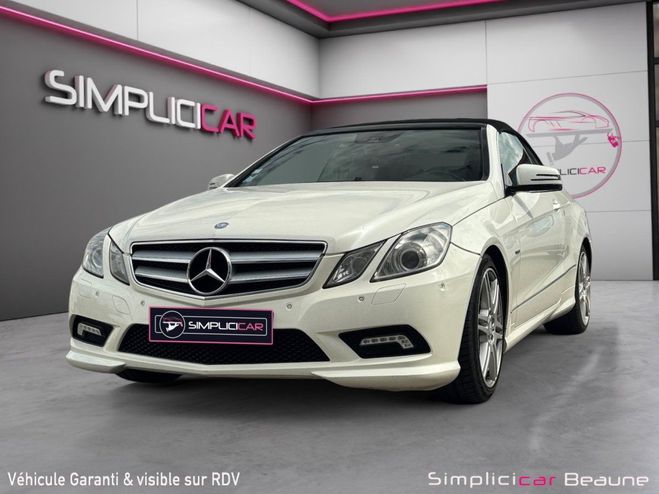 Mercedes Classe E COUPE 350 CDI BlueEfficiency Executive A Blanc de 2011
