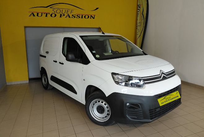 Citroen Berlingo Fourgon Club M 650 1.5 BlueHDi 75CV BVM5 BLANC de 2020