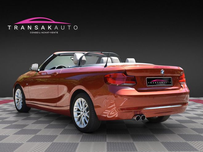 BMW Serie 2 CABRIOLET F23 220i 184 ch BVA8 - Pack Lu Orange de 2017