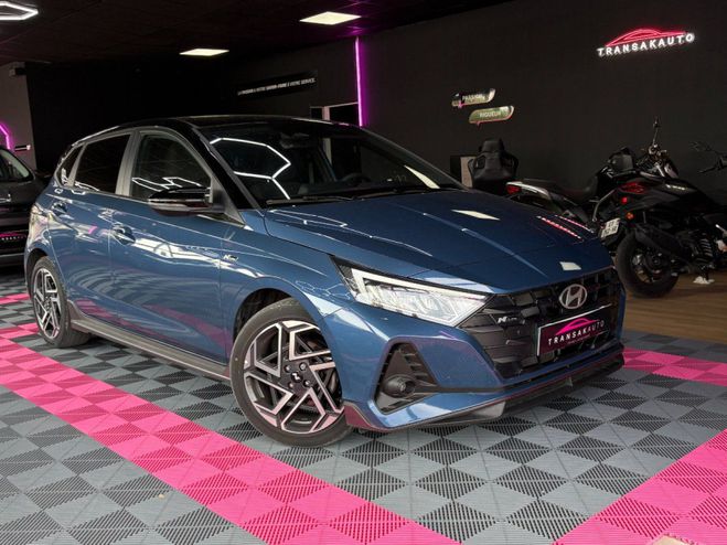 Hyundai I20 Nline Creative 100 ch 1.0 T-GDi Camera d Bleu de 2024