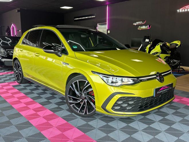 Volkswagen Golf 8 GTD 2.0 TDI 200 ch Toit ouvrant ~ Harm Jaune de 2021