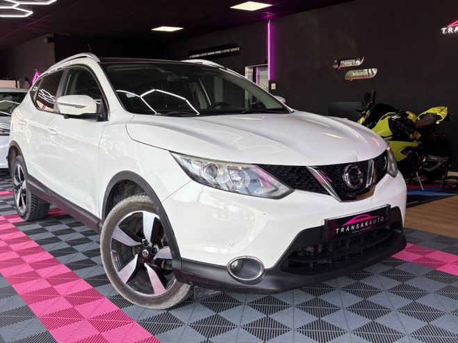 Nissan Qashqai Connect Edition 110 ch 1.5 dCi Toit pano Blanc de 2015