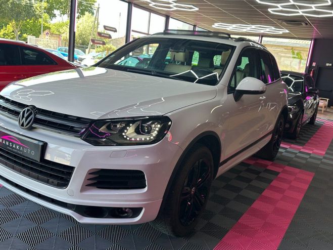 Volkswagen Touareg 3.0 V6 TDI 245 ch 4Motion BlueMotion R-E Blanc de 2014