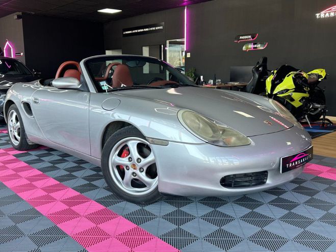 Porsche Boxster 2.5i Tiptronic S 204 ch Climatisation au Blanc de 1998