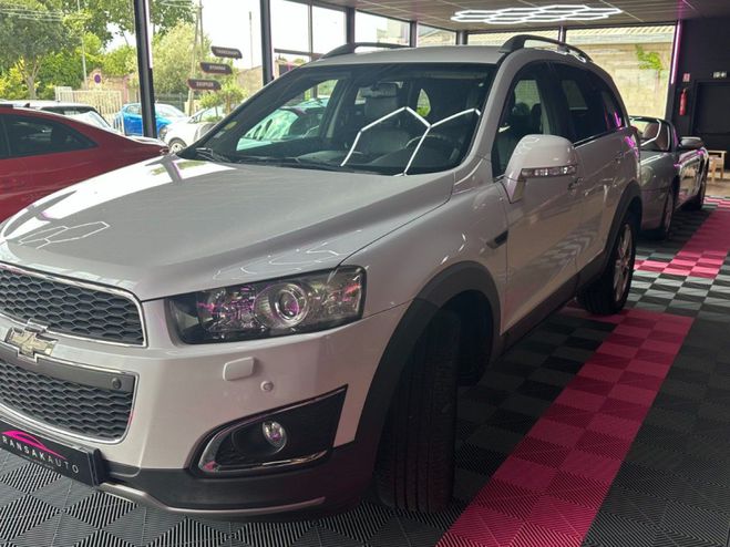 Chevrolet Captiva 2.2 VCDI 184 ch AWD 1re Main - 7 Places Blanc de 2013