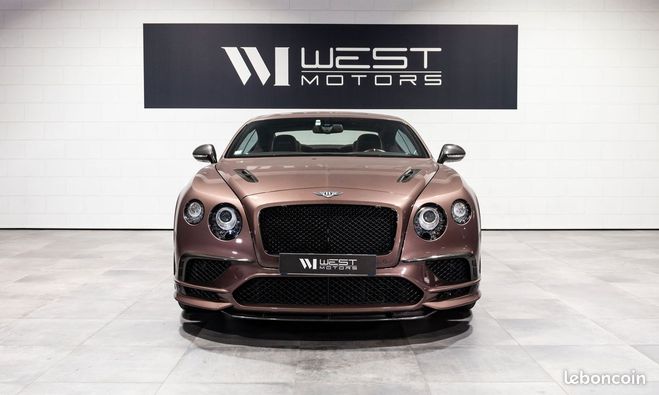Bentley Continental GT 6.0 W12 710 Supersports Franaise exe Marron de 2017