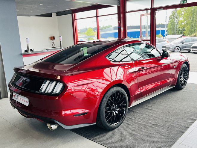 Ford Mustang FASTBACK 5,0 V8 421 GT GPS CAMERA REGULA ROUGE CANDY de 2016