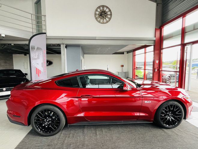 Ford Mustang FASTBACK 5,0 V8 421 GT GPS CAMERA REGULA ROUGE CANDY de 2016