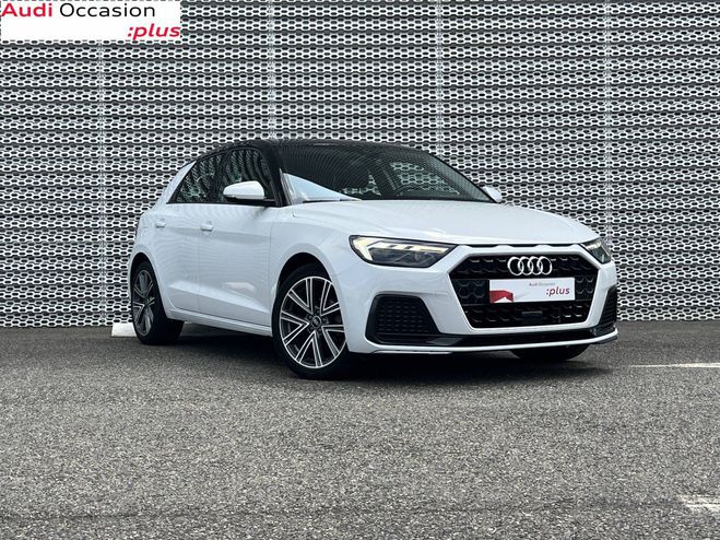 Audi A1 Sportback 25 TFSI 95 ch S tronic 7 Advan Blanc de 2022