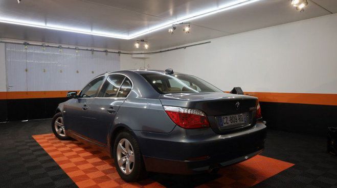BMW Serie 5 (E60) 520D 177CH EXCELLIS Bleu F de 2009