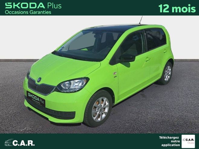 Skoda Citigo 1.0 MPI 75 ch Clever Vert de 2018