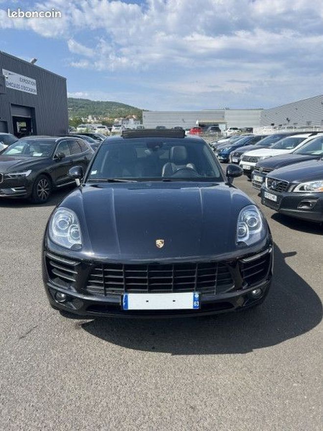 Porsche Macan (95B) 3.0 V6 258CH S DIESEL PDK Noir de 2015