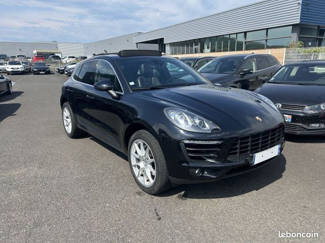 Porsche Macan (95B) 3.0 V6 258CH S DIESEL PDK Noir de 2015