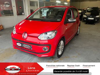  Voir détails -Volkswagen Up 1.0 MPI 75 CV HIGH / CLIM / GPS / JANTES à Harnes (62)
