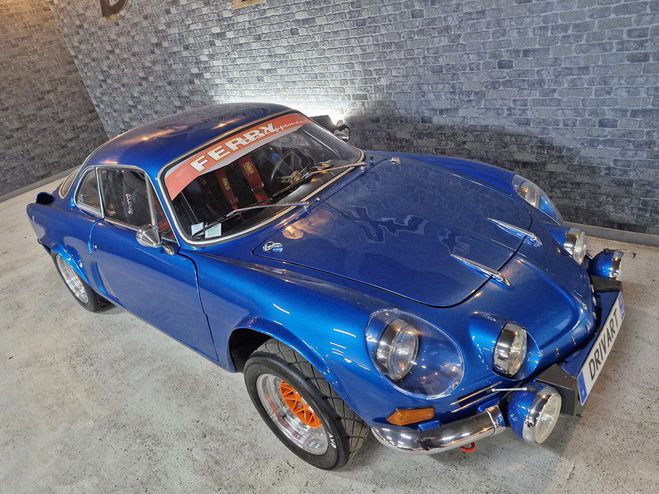 Alpine Renault A110 1300G BV5 Ferry Passeport FIA/FFSA Group bleu alpine de 1976