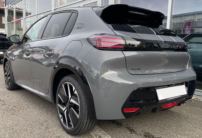 Peugeot 208 GT hybride 136 e-dcs6 Gris de 2024
