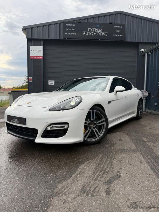 Porsche Panamera berline 4.8 v8 turbo 550ch automatique 4 Blanc de 2012