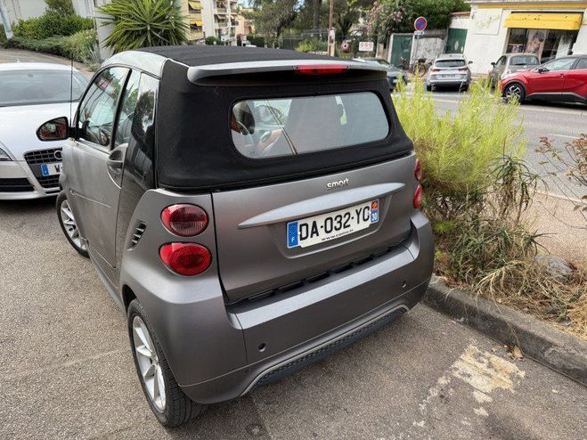 Smart Fortwo CABRIOLET 71CH MHD PASSION SOFTOUCH Gris de 2013