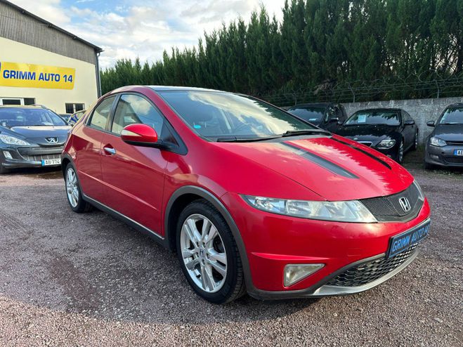 Honda Civic 2.2 CTDI Executive Cuir Navi Rouge de 2010