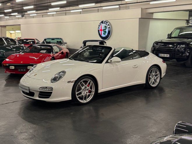 Porsche 911 (997) (2) CABRIOLET 3.8 385 CARRERA 4S P Blanc Carrara de 2011