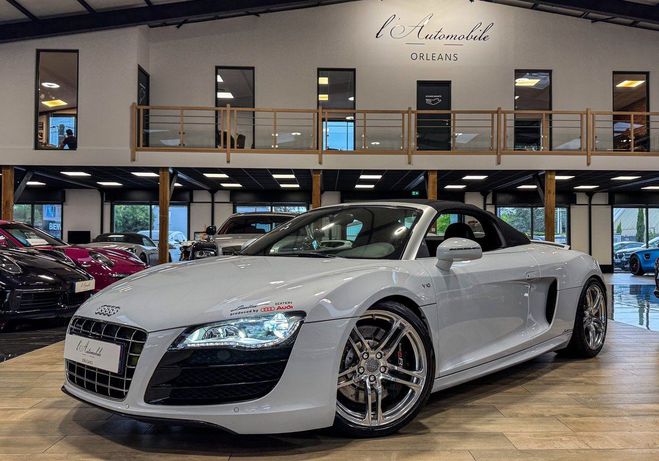 Audi R8 Spyder V10 5.2 FSI QUATTRO R-Tronic / 57 Gris Mtallis de 2012