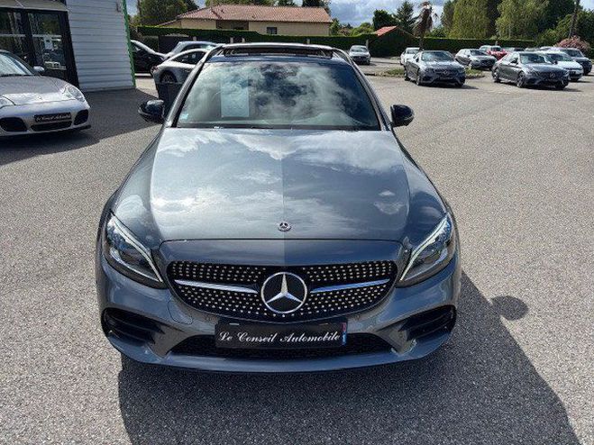 Mercedes Classe C BREAK 220 D 194CH AMG LINE 9G-TRONIC Gris F de 2019