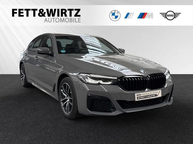 BMW Serie 5 520e M Sport HiFi Sportsitz DrivingAss. Gris Mtallise de 