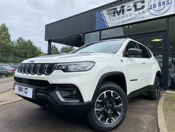  Voir détails -Jeep Compass II 1.3 PHEV T4 240ch Trailhawk 4xe AT6 e à Buchelay (78)