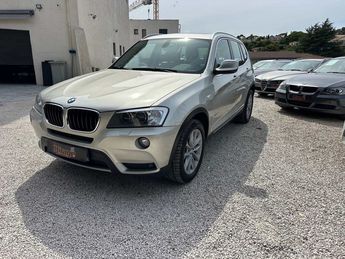  Voir détails -BMW X3 X3 (F25) XDRIVE20D 184 LUXE BVA8 à Antibes (06)