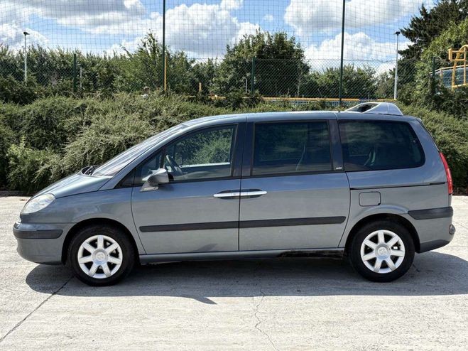 Peugeot 807 2.0 HDi 1Main Airco 2Portes Latrales 8P Bleu Mtallis de 