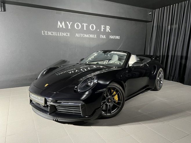 Porsche 911 CABRIOLET (992) 3.7 650CH TURBO S - TVA  Noir de 2023