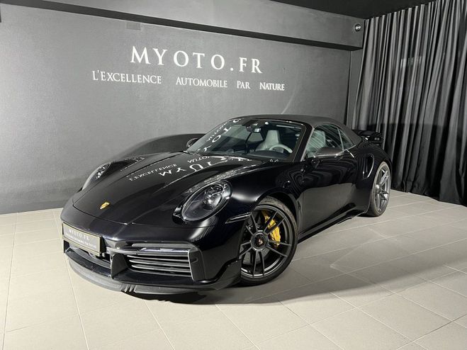 Porsche 911 CABRIOLET (992) 3.7 650CH TURBO S - TVA  Noir de 2023