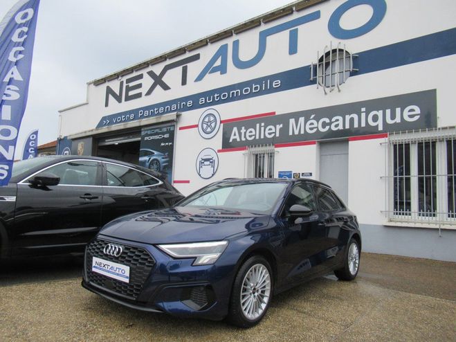 Audi A3 Sportback 40 TFSI E 204CH S LINE S TRONI Bleu Nuit de 2020