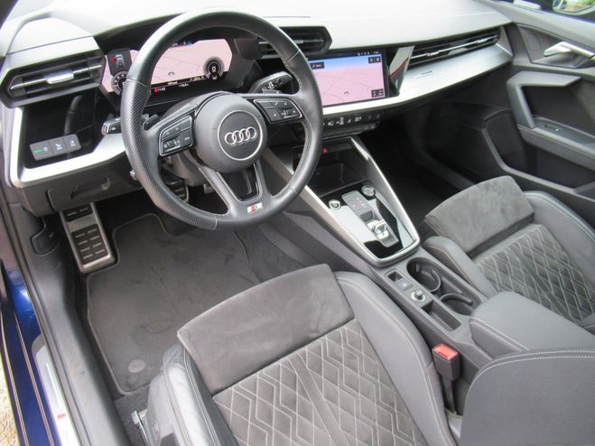 Audi A3 Sportback 40 TFSI E 204CH S LINE S TRONI Bleu Nuit de 2020