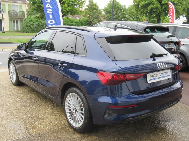 Audi A3 Sportback 40 TFSI E 204CH S LINE S TRONI Bleu Nuit de 2020