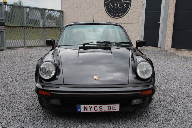 Porsche 911 930 Turbo Noir de 1986