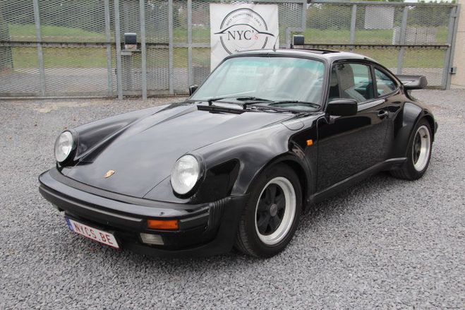 Porsche 911 930 Turbo Noir de 1986
