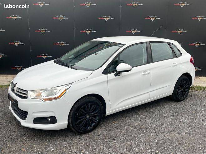 Citroen C4 Berline 1.6 Hdi 92ch Confort Blanc de 2014